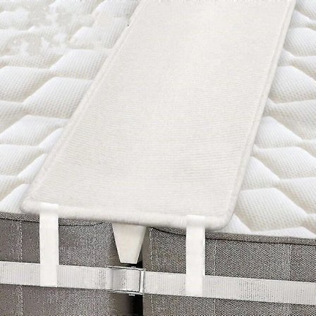 20 cm Sängynsilta Patjanliitin Kahden Yhden Hengen Sängyn Muuttamiseksi King-size-kokoiseksi Kiilapatjaksi Patjanhihnalla Vierashuoneeseen 