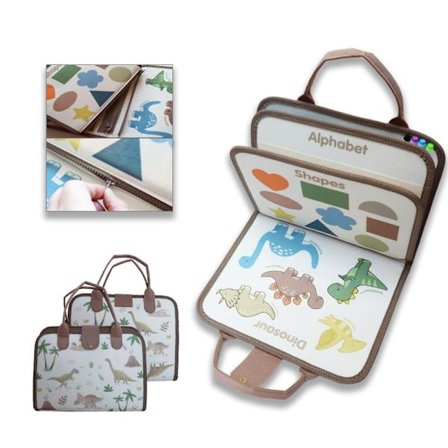 Busy Board Montessori legetøj fra 1-4 år til småbørn, aktivitetsbræt sensorisk pædagogisk legetøj til børn, gave til drenge, piger