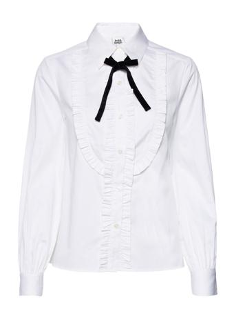 Marthe Shirt Langermet Skjorte Hvit Twist & Tango