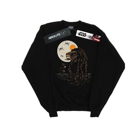Star Wars Dam/Damer Halloween AT AT Sweatshirt S Svart