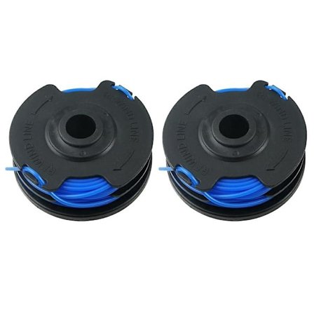 2 ST För Homelite Ersättningsspolar Grästrimmer Trådspolar AC41RL3 DCQW