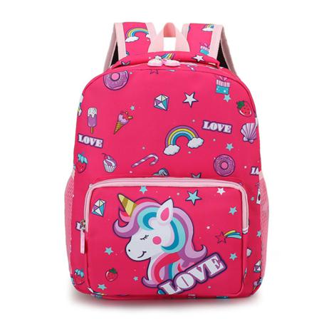 Barn Flickryggsäck Skolväska Barns Unicorn Toddler Ryggsäck