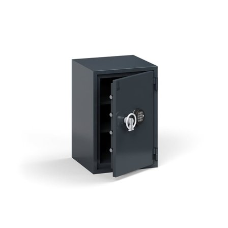 Fire/burglary protection cabinet PROTECT, code lock, 650x440x420 mm