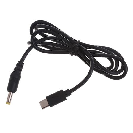 12V USB Type C-kontakt DC-uttag Strömförsörjningskabel USB-C Hona till 4,0x1,7 mm Hanne Konverterare för Router Fläkt LED-lampa Tillbehör [DB]