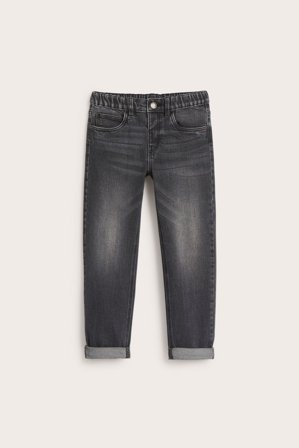 Kappahl | Relaxed jeans | Hopeanharmaa