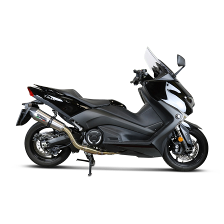 Vollsystem G.P.R. GP Evo4 Titan für Scooter Gebürstetes Titan - Yamaha T-MAX 560 2020-2022