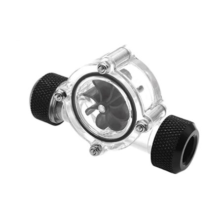 Kølevandsmåler, Vandstrømsindikator, G1/4" Gevind 8 Hjul, Til Computer eller Kølesystemer