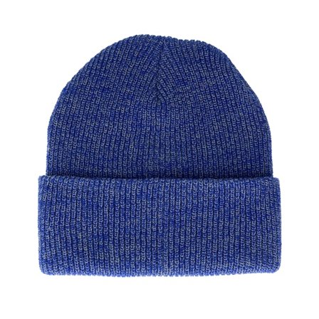 Beechfield - Blau cuff Mütze - Heather Royal Heritage Cuff @ Hatstore