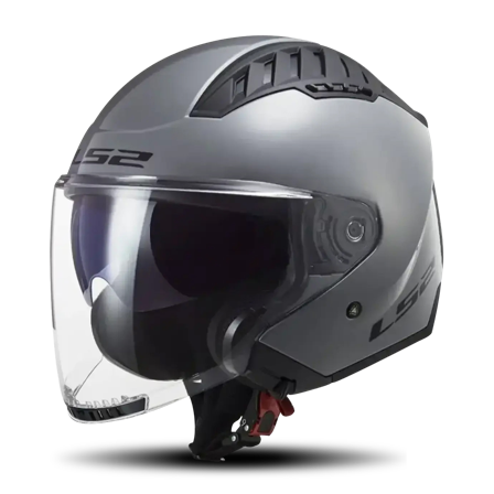 LS2 OF600 Copter II Öppen Hjälm Nardo Grey L