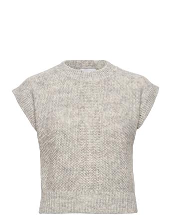 2Nd Kira - Space Dyed Knit Grey 2NDDAY