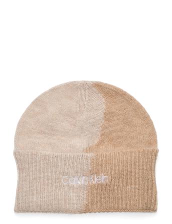 Handdrawn Knit Beanie Accessories Headwear Beanies Monivärinen/Kuvioitu Calvin Klein