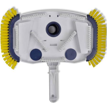 Vidaxl Bottendammsugarmunstycke Med Borstar 28-30mm 32 Eller 38m Vit