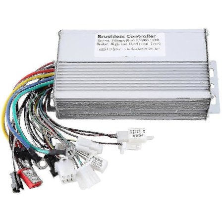 48V 60V 64V 72V 1000W 1500W Elektrisk Controller 12 Rør Dual Mode E-Bike Børsteløs Controller Hastighed