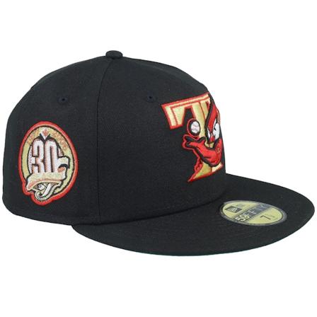 New Era - Toronto Blue Jays Midnight Forest 59FIFTY 30 Black/Green Uv Fitted Fitted Black Cap - MLB @ Hatstore