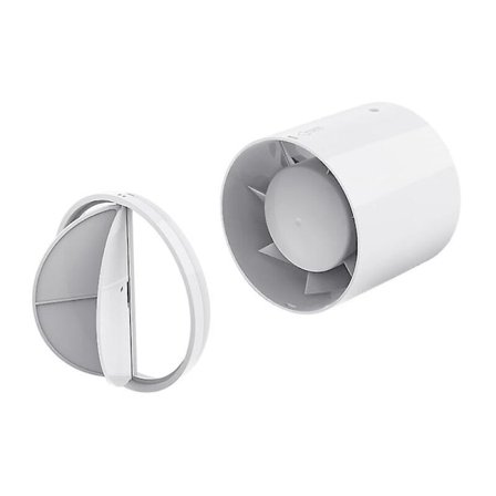 100mm Hiljainen Ilmanpoistaja 12W Energiatehokas Sekoitusvirtauksen Kanavapuhallin Kylpyhuoneeseen, Tuuletusaukkoihin, Kasvihuoneisiin, Telttoihin