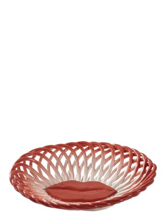 Serax Basket Red White Salvador - Red - ONE SIZE