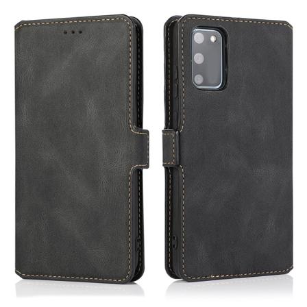 TG Tylikäs ja Kätevä Lompakko Kotelo - Samsung Galaxy S20 FE Musta