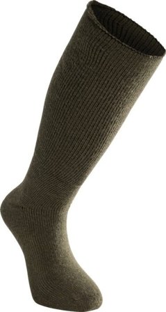 Woolpower Socks Knee-High 600 UX Pine Green - Hverdagssokker