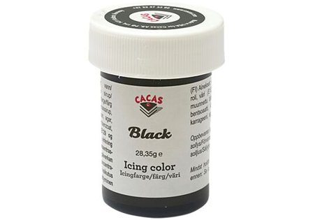 CACAS Pastafarge Sort 28,35g