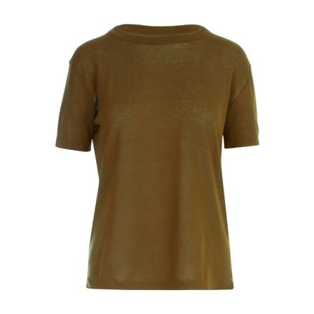 Aspesi, 4040496501237 T-Shirt Groen, Dames, Maat:M