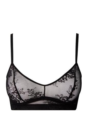 Mesh Balc Tte Lingerie Bras & Tops Balc Tte Bras Black Understatement Underwear