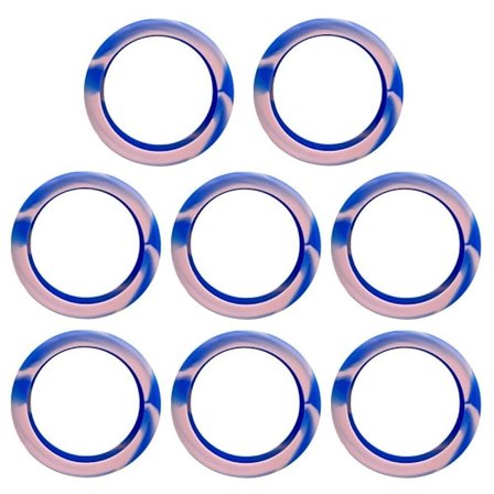 8 kpl Matkalaukkupyörän kengät Matkalaukut Pyörän cover L3 3