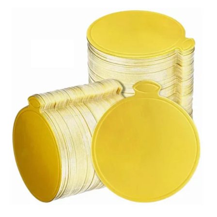 200 st 3,5 tum runda gyllene tårtbrickor för minitårtor muffins kakor mousse brownies cupcakes pizza