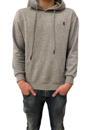 Grå hoodie från Polo Ralph Lauren