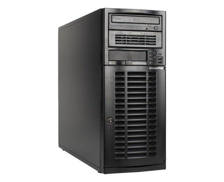 BLUECHIP Server bluechip SERVERline T40317s Tower, Xeon 4410Y 32 GB DDR5, 2 x 960 GB SSD, 2 x RJ45 (10 Gb/s)