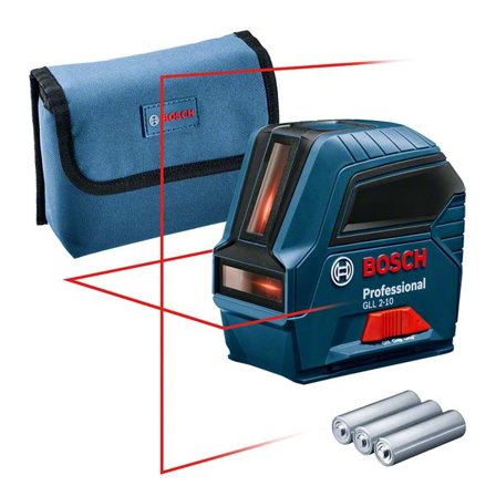 Bosch GLL 2-10 Professional Bezugspegel 10 m 630-650 nm