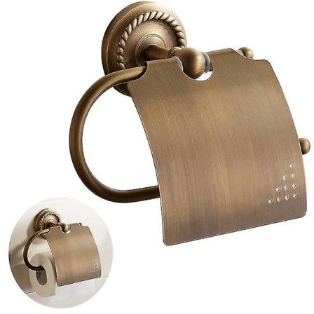 Udsmykket Antik Bad Toiletpapirholder Toilet Rulleholder