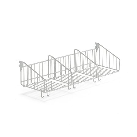 Zusätzlicher Fachboden TRÅD, mit Haken, B 900 mm, weiß