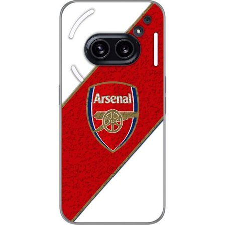 Kompatibelt Mobilskal till Nothing Nothing Phone (2a) Moschino Toy teddybjörn med enkel tecknad design, brun björn med vit tröja och tydlig logotyp