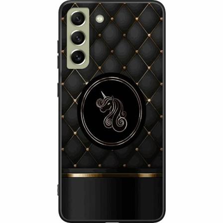 Samsung Galaxy S21 Fe 5g Svart Skal Luxury Unicorn