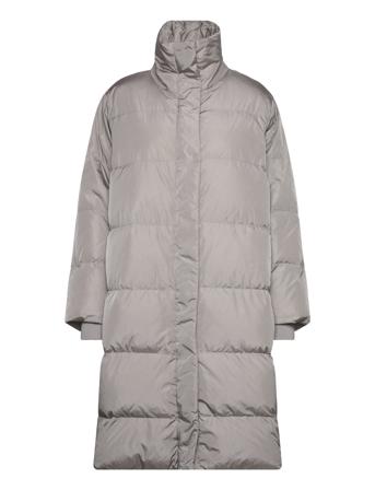 Downbblucky Coat Grey Bruuns Bazaar