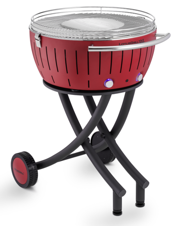 LotusGrill XXL Røykfri kullgrill Rød Ø60cm G600