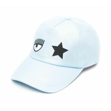 Chiara Ferragni Collection, Chiara Ferragni Hats Blue Niebieski, Kobieta, Rozmiar: ONE Size