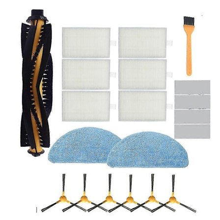 Hovedsidebørste Filter Og Moppeklud Til Liectroux C30b Støvsuger