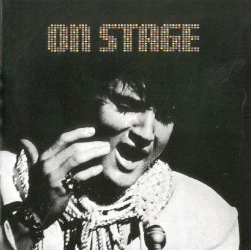 On stage Elvis Presley