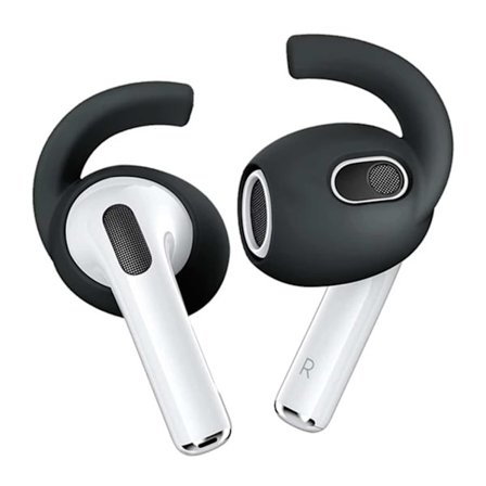 AirPods 3 korvakoukut - silikoni -korvakorut mustat