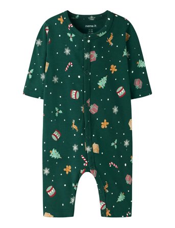 Nbnvismas Ls Nightsuit Green Name It