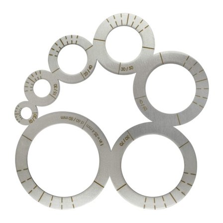 Læder Hjørne Skærings Lineal Værktøj til Læder Projekter