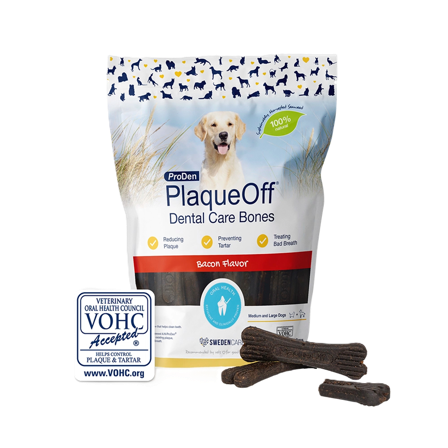 ProDen Plaque Off - Dental Care Bones - Bacon Flavour 482 g - Hund - Hundegodbiter & tyggebein - Dental tyggebein & tanntyggebein - ZOO.no