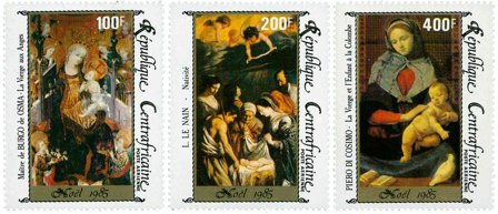 Centralafrika - YT PA324-26 - Postfrisk