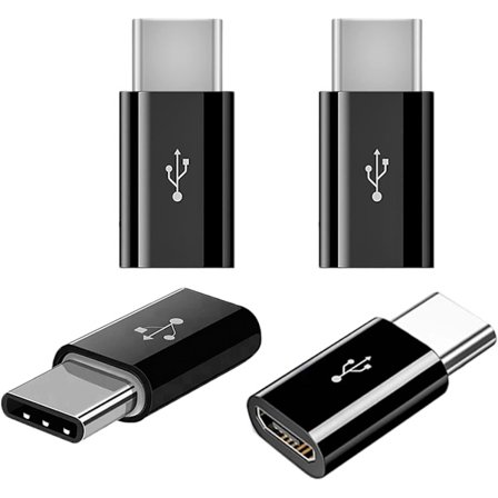 2 kappaletta USB C -sovitinta, USB C - Micro USB -sovitin, tyyppi C -uros - Micro USB -naarasliitin, Micro USB - USB Type C -sovitin, P20/30 muille 
