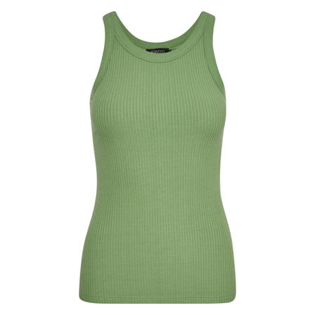 Soaked in Luxury Simone Tank Top Grøn, Dame