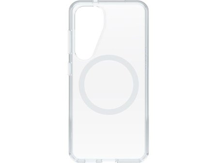OTTERBOX Galaxy S25 Symmetry deksel - ProPack (gjennomsiktig) Mobildeksel med Qi, slank profil med sertifisert støtdemping
