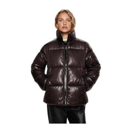 Mango Quilted Jakke Brun, Dame, Størrelse: XS