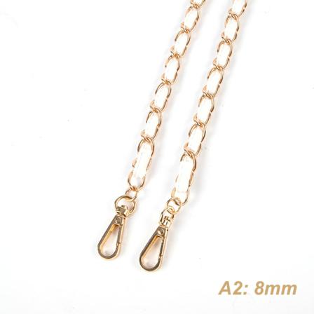 Metal Wrapped Mobiltelefon Phone Case Lanyard Chain Lobster Buckle Ba