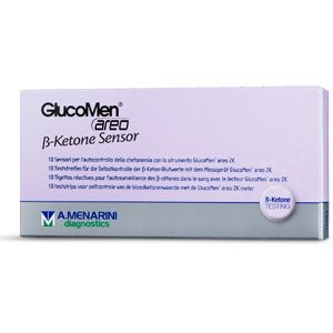 Glucomen Aero B-Ketone Sensor Strisce Chetonemia 10 pz